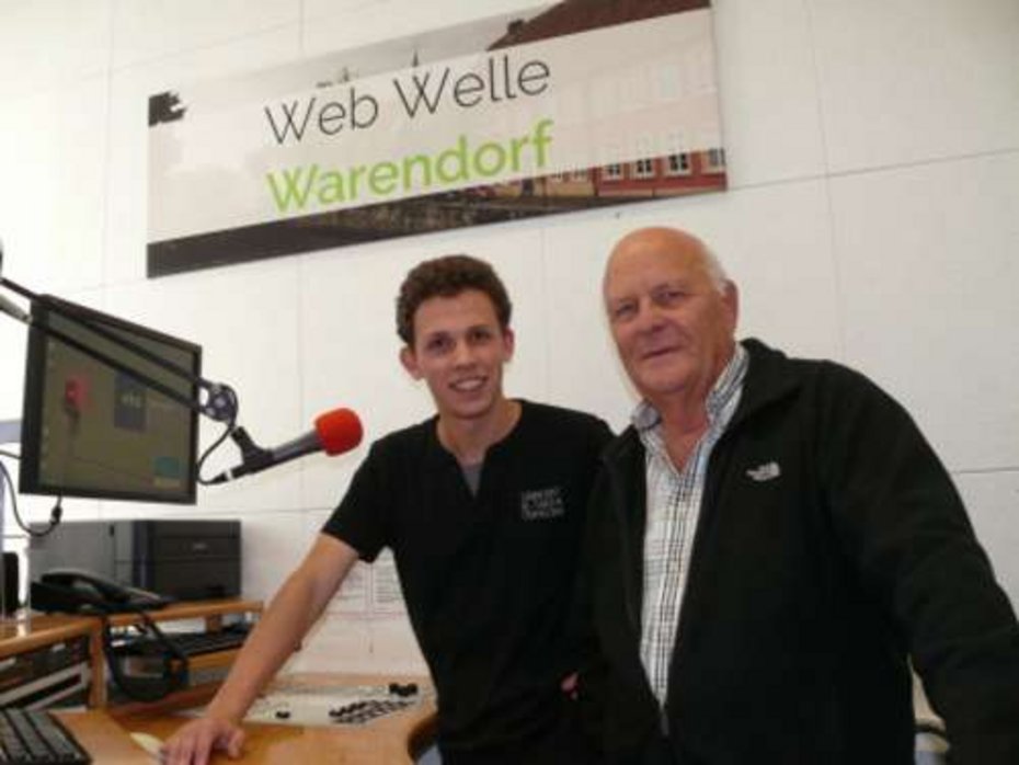 Marco Zaremba und Manfred Noeger Web Welle Warendorf