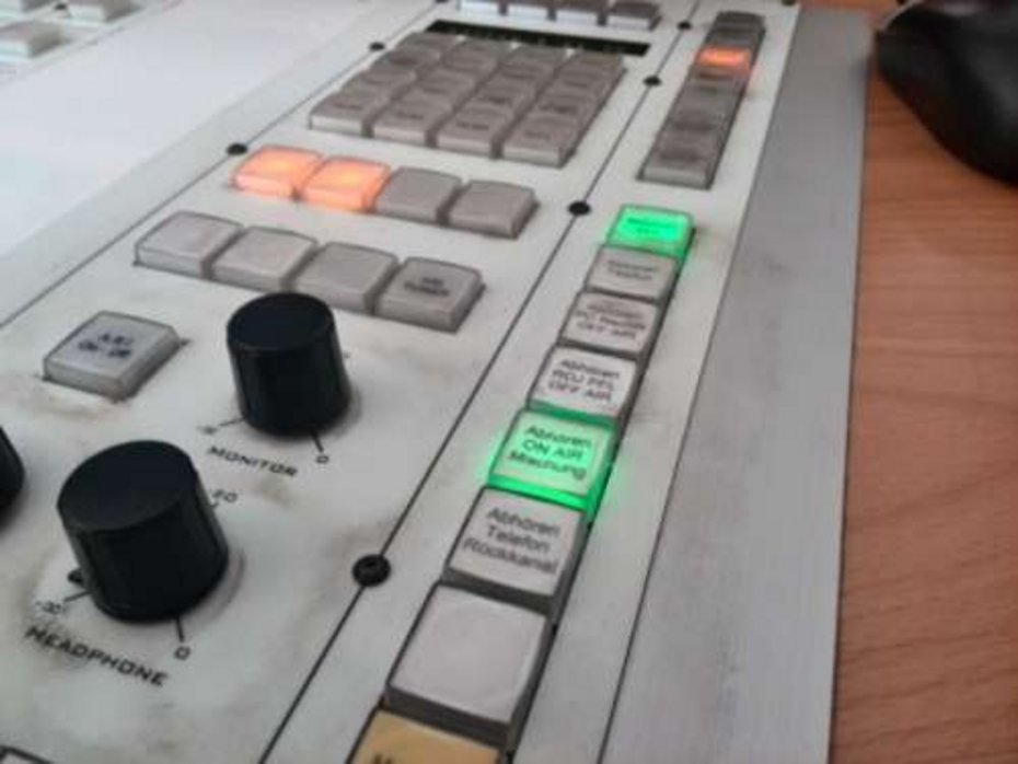 Mischpult im Bürgerfunstudio